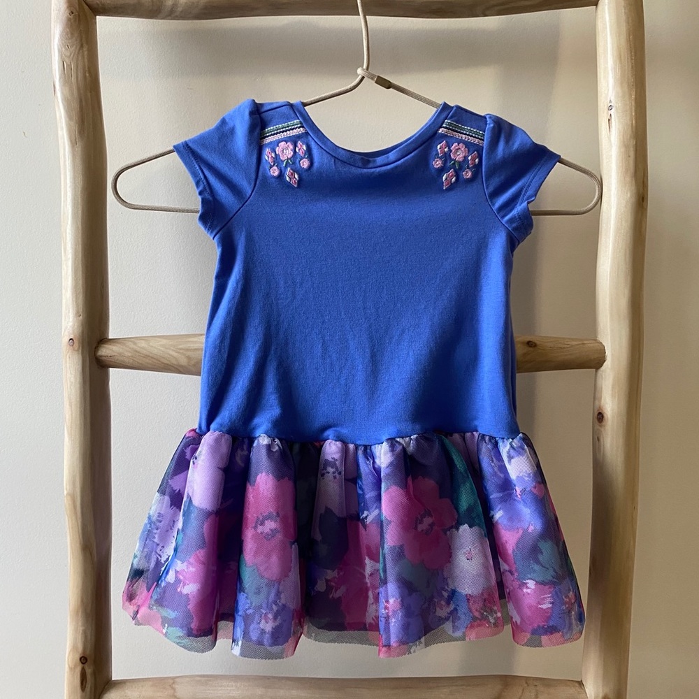 Baby girl dress with embroidery detail